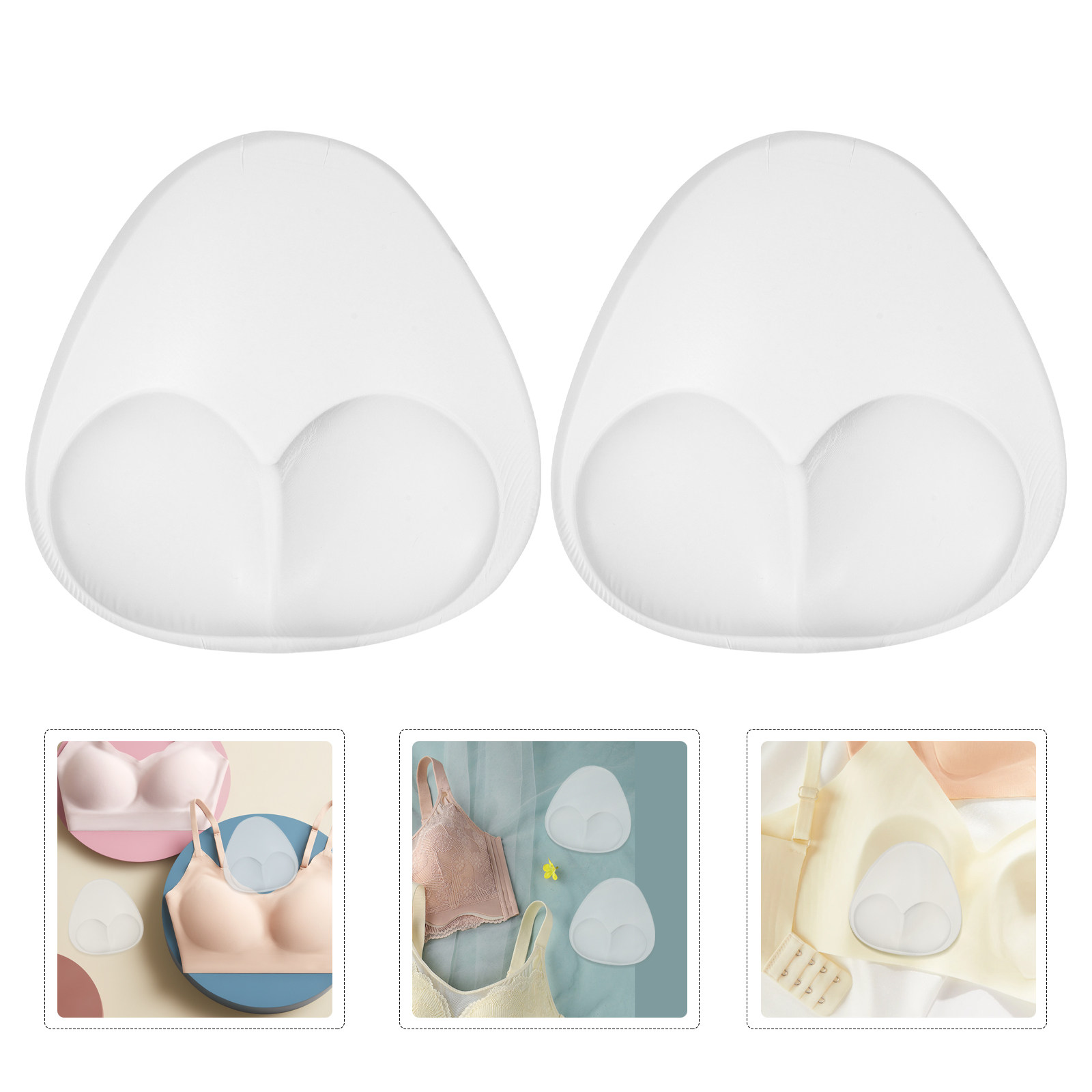 Push Up Bra Padded - 1 пара невидимых силиконовых вкладышей для