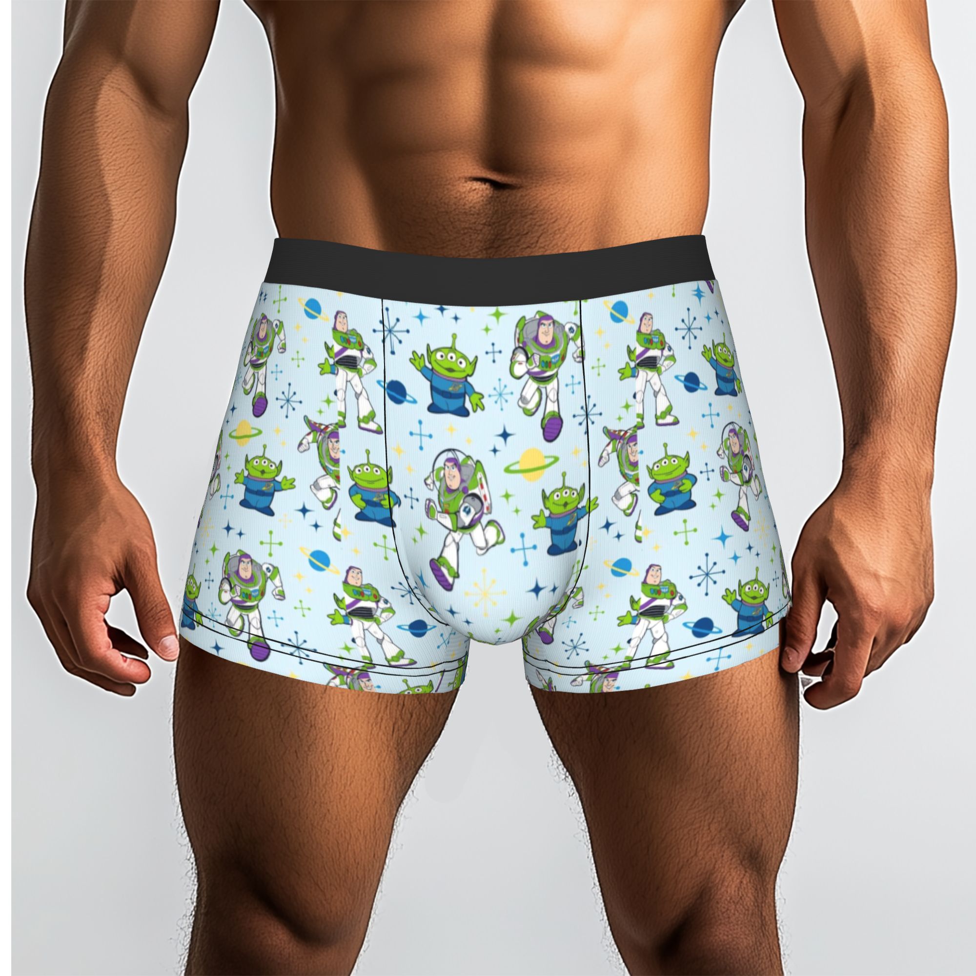 Boyshort Underwear - Мужские трусы-боксеры Custom T-Toy Cartoon S-Story,