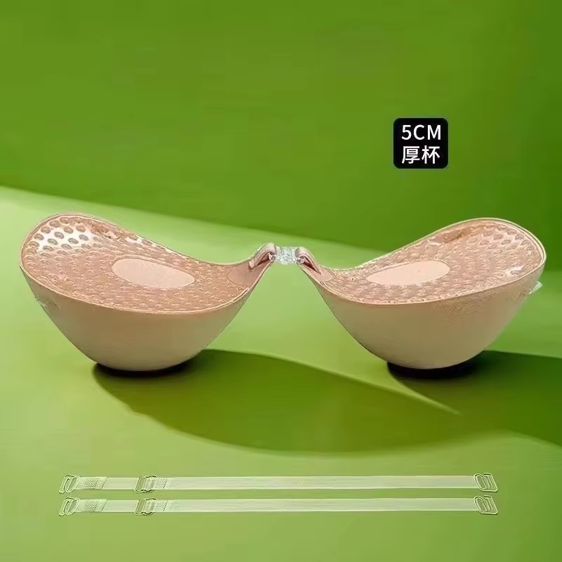 Push Up Bra Padded - Дышащий клейкий бюстгальтер толщиной 5 см,