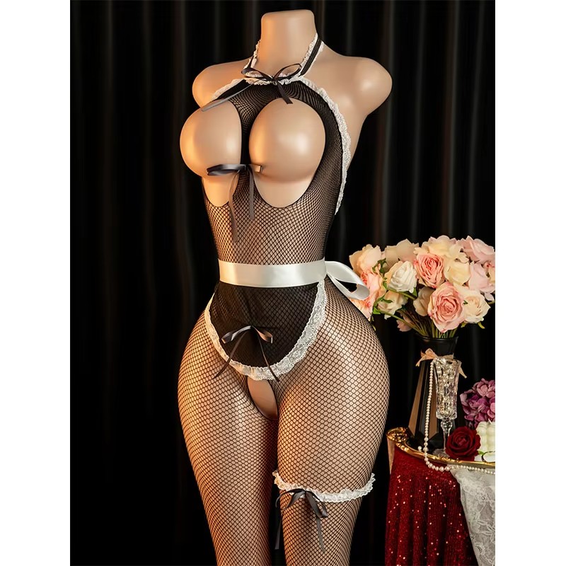 Сексуальный костюм горничной д – обзор и цена Bodystocking Fishnet