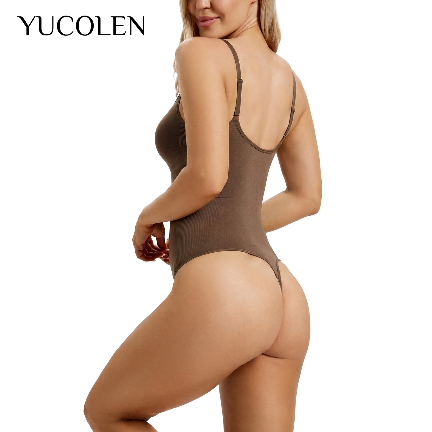 Женское боди YUCOLEN с U-образ – обзор и цена Shapewear Bodysuit Firm
