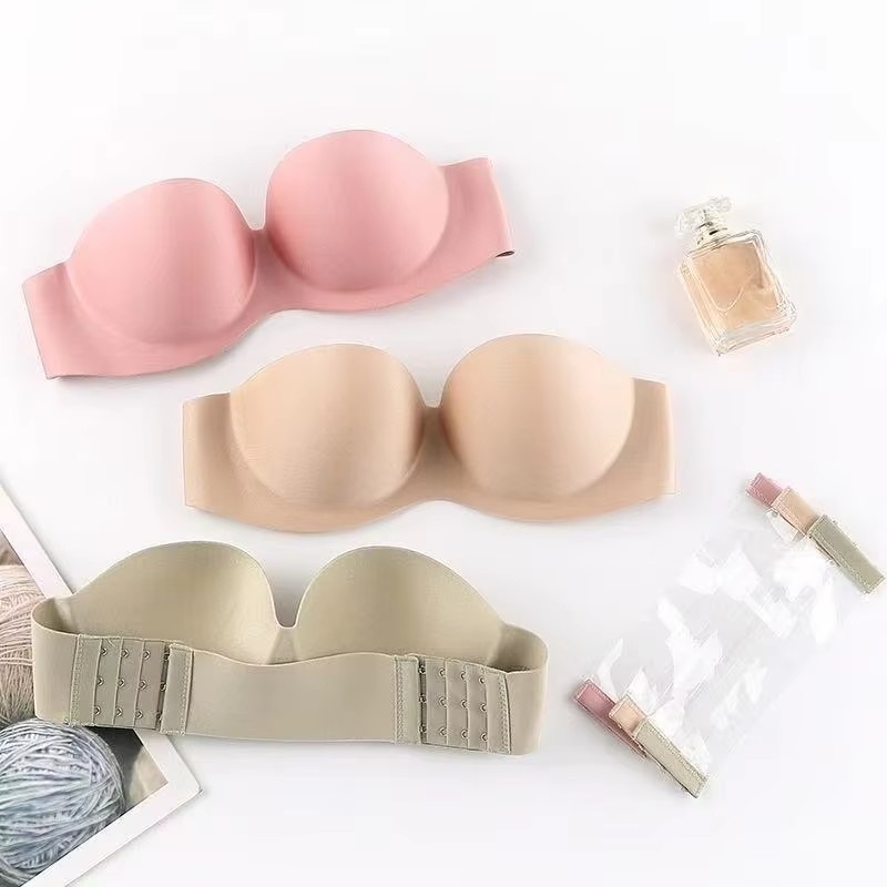 Женский сексуальный бесшовный  – обзор и цена Strapless Bra Backless